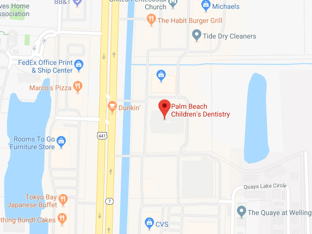 Palm Beach Children’s Dentistry Map